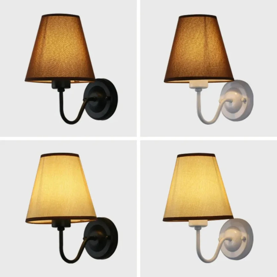 Stylish LED Textile Wall Light