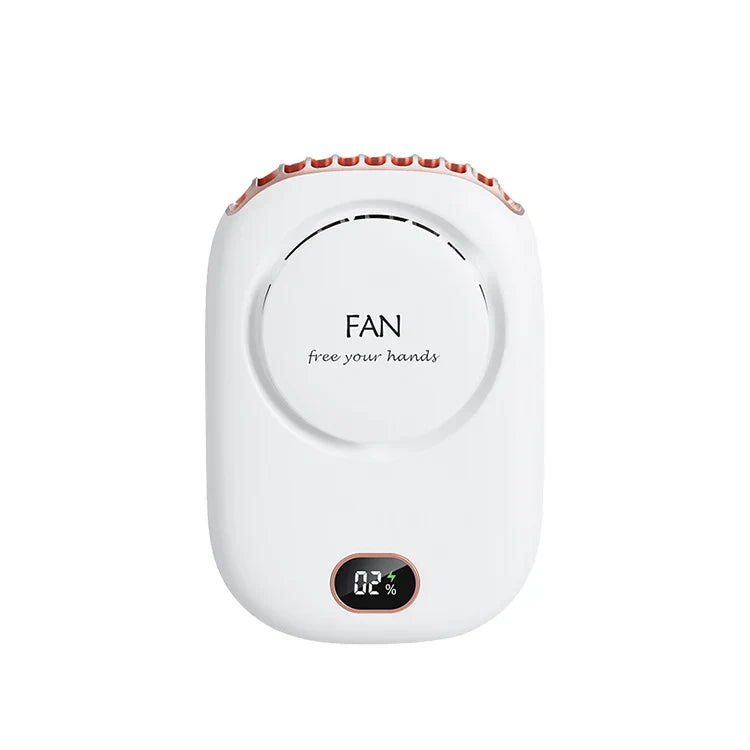 Portable Rechargeable Mini Fan with LED Display - Cofik