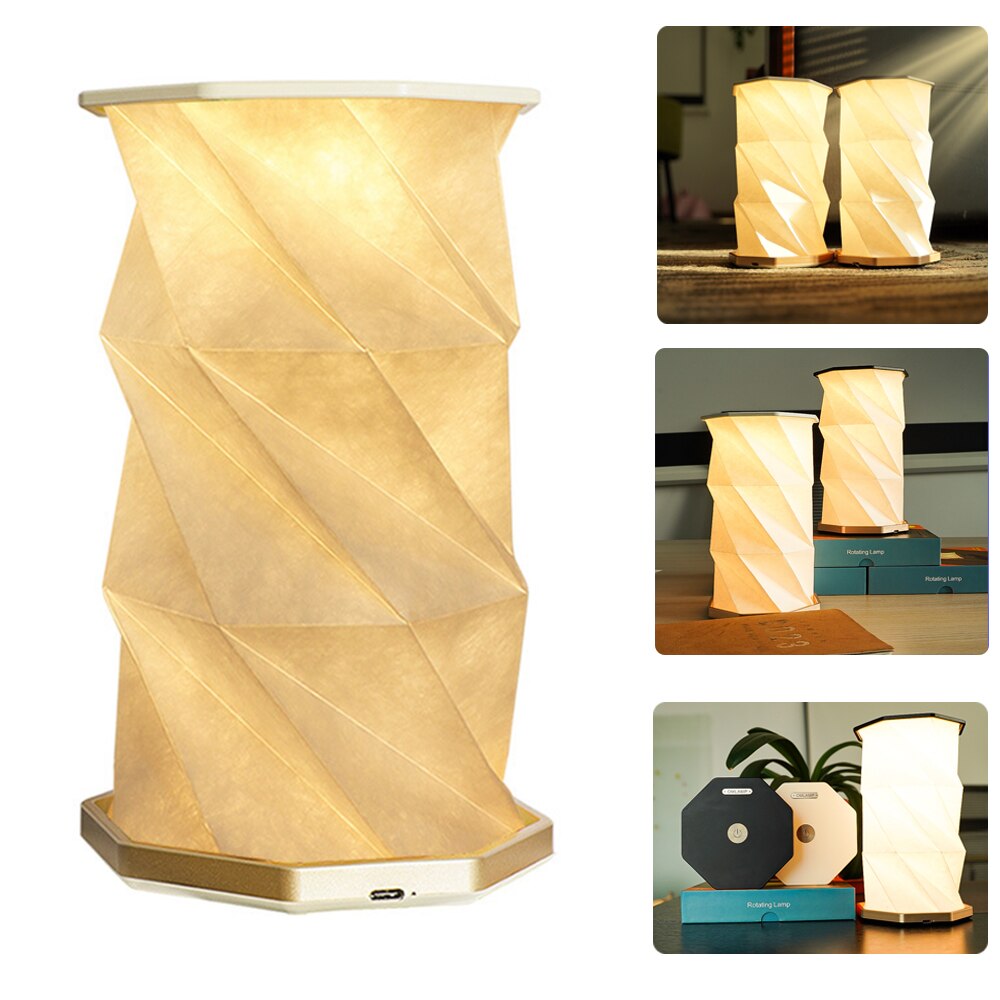 Soft Foldable Dimmable Paper Lamp