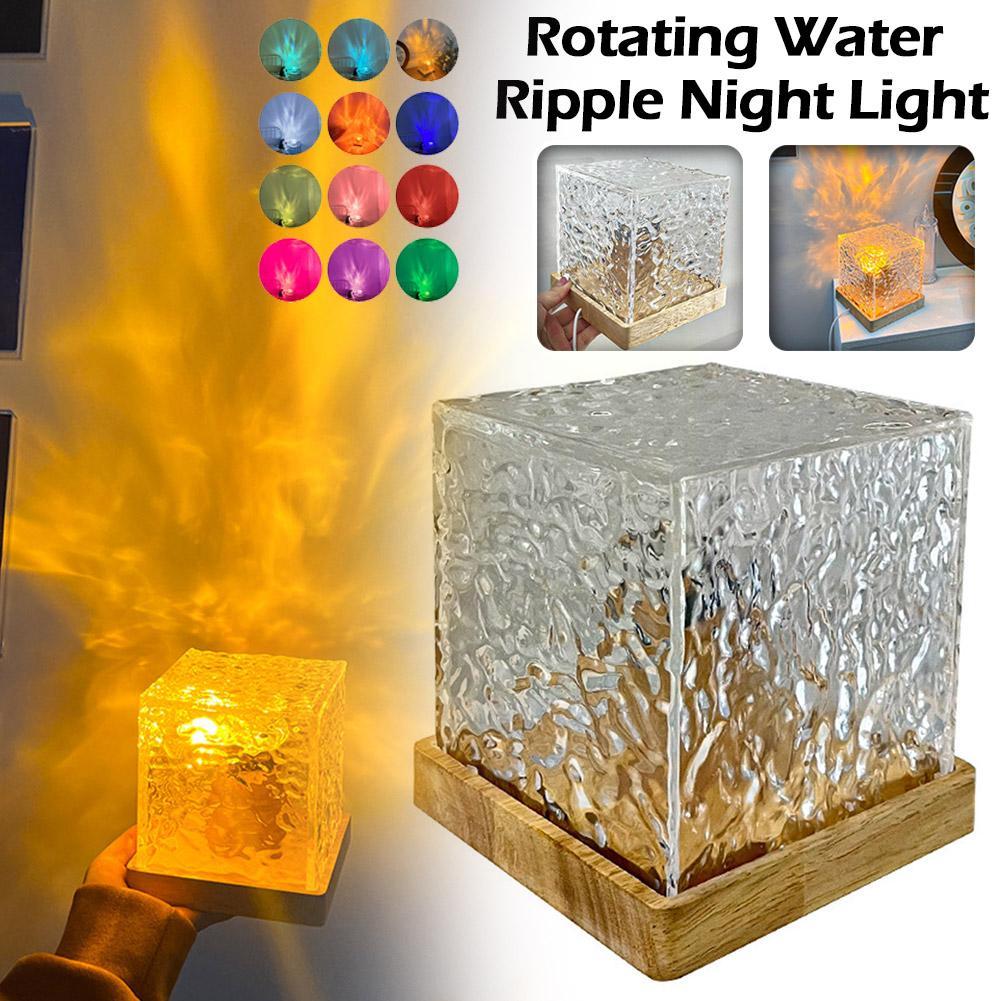 Bright Crystal Bedside Table Lamp