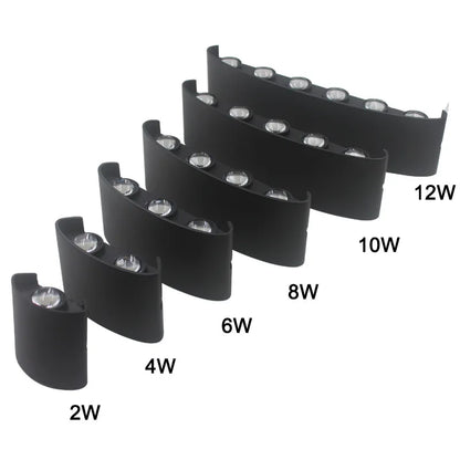 Outdoor LED Wall Light Motion Sensor Waterproof Sconce