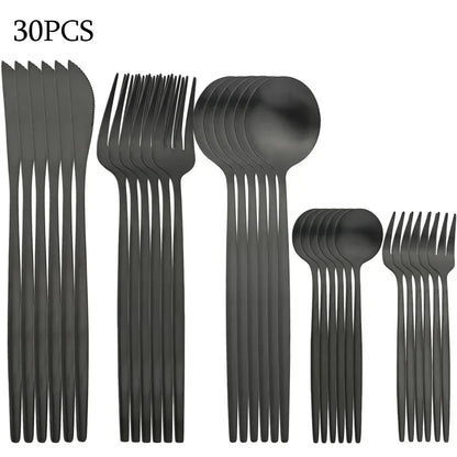 Elegant Table Cutlery 30 Piece Set