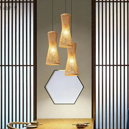 Mini Bamboo Pendant Light