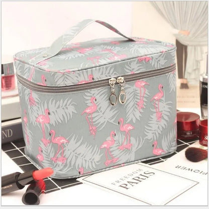 Stylish Animal Print Travel Makeup Bag