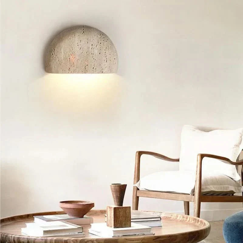 Rustic Brick Wall Lamp – Vintage Industrial LED Light
