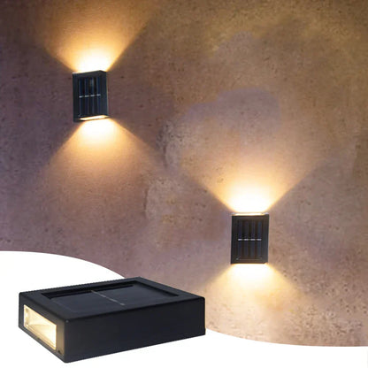 Outdoor Solar Powered Wall Lamp