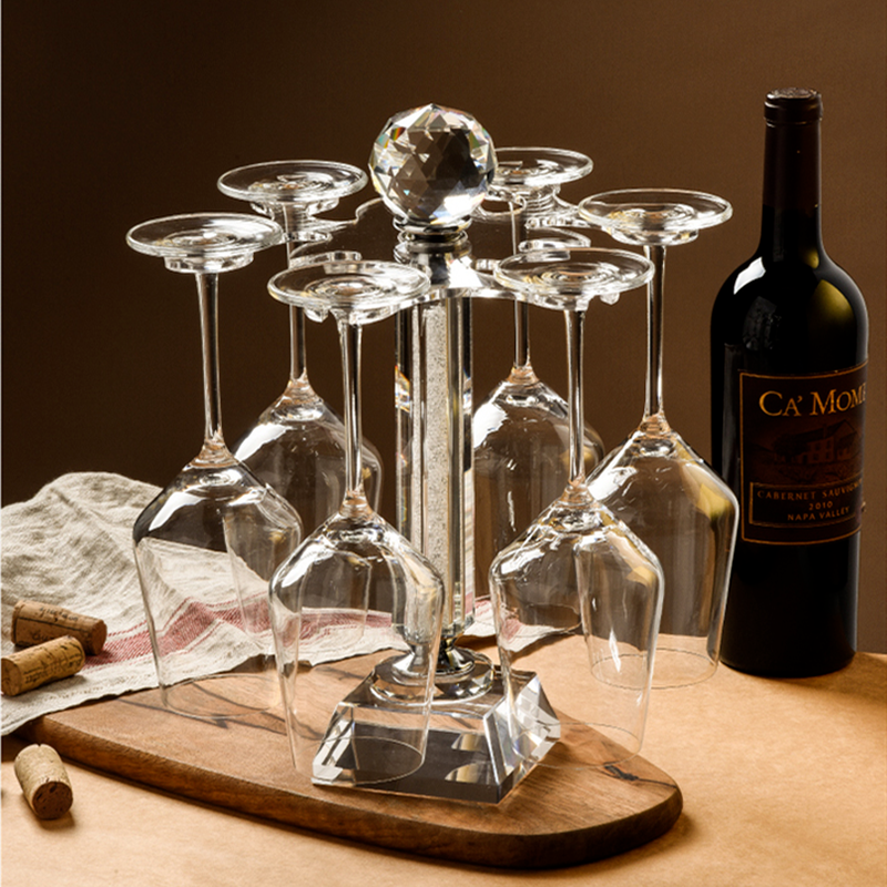 Luxury 360 Degree Wine Glass Rack - Cofik