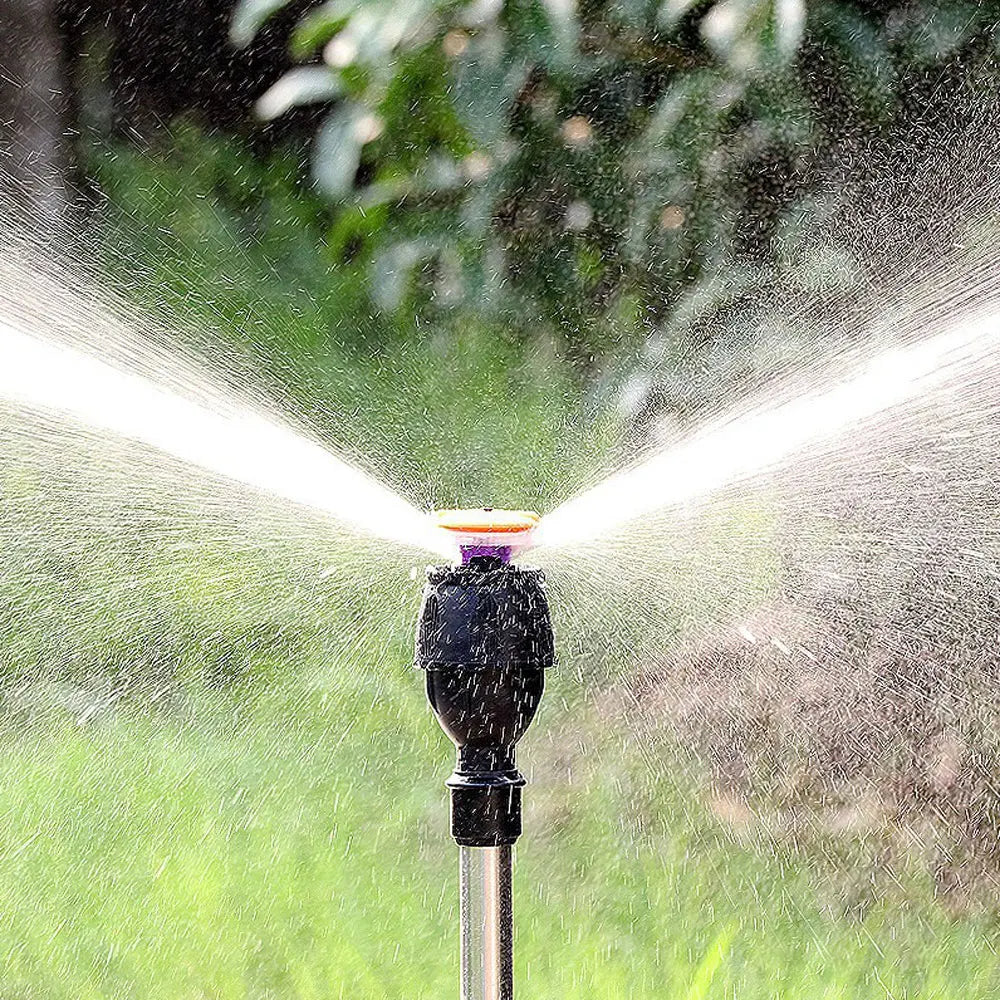 Easy Use Auto Rotating Lawn Sprinkler with Tripod