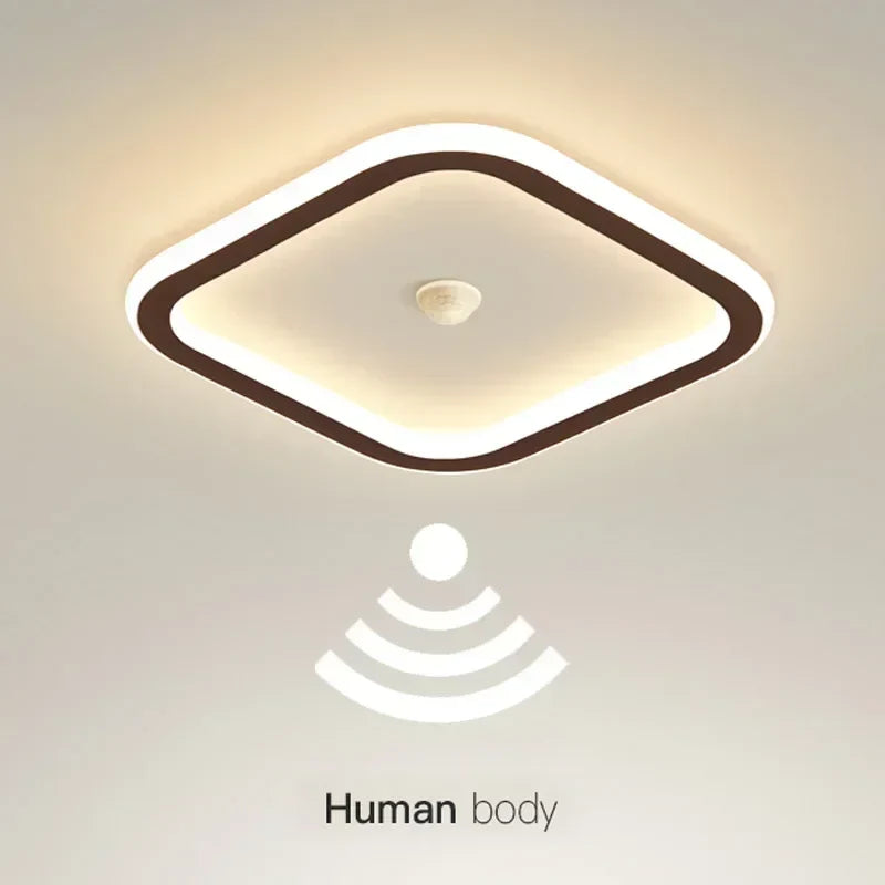 Bright LED Ceiling Light with Motion Sensor