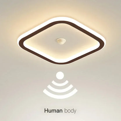 Bright LED Ceiling Light with Motion Sensor