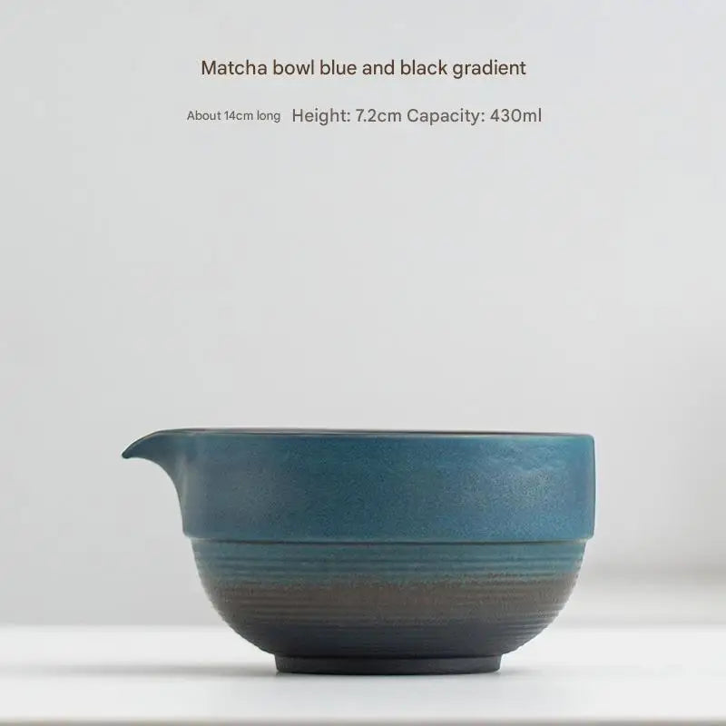 Authentic Green Tea Ceramic Matcha Bowl Standard Size