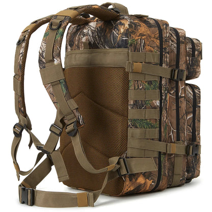 Large Army Camouflage Hiking Backpack