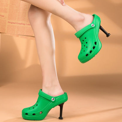 Comfy | Grip Beach Wedge High Heel Sandals