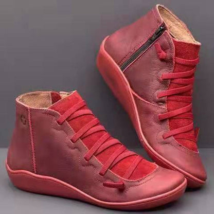 Soft Leather Women's Ankle Boots