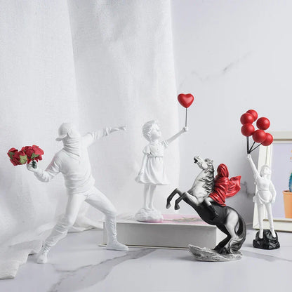 Unique Urban Art Statue Collection