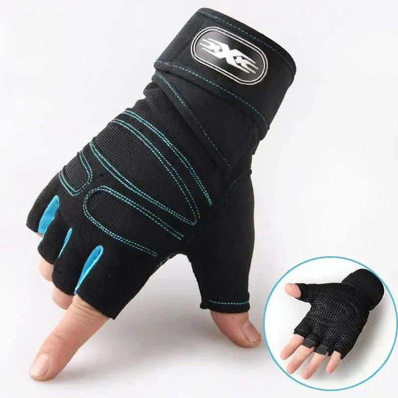 Durable Gym Gloves with Wrist Protection