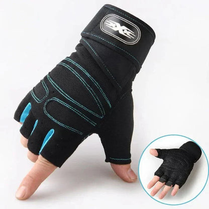 Durable Gym Gloves with Wrist Protection