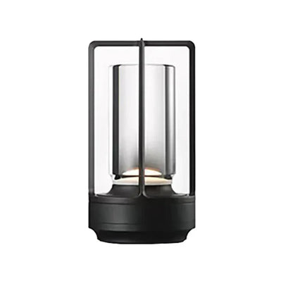 Compact LED Table Light with Glass Shade - Cofik