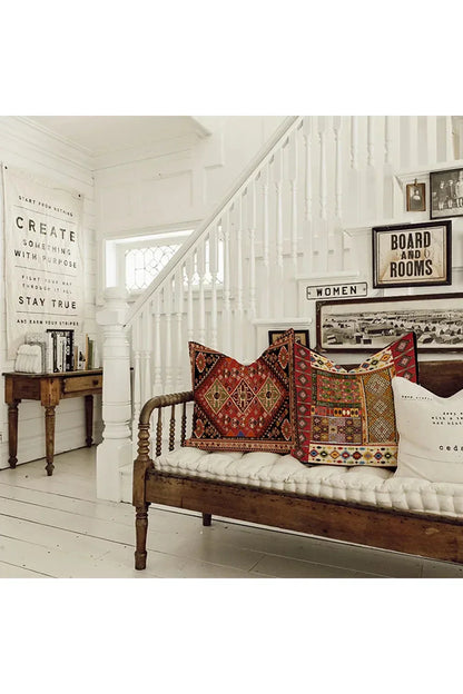 Colorful Global Pattern Pillow Cover