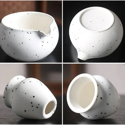 Traditional Japanese Green Tea Ceramic Bowl