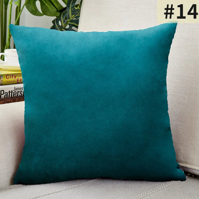 Soft Plush Pillow Cover for Home Decor
