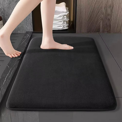 Soft Plush Non-Slip Coral Bathroom Mat