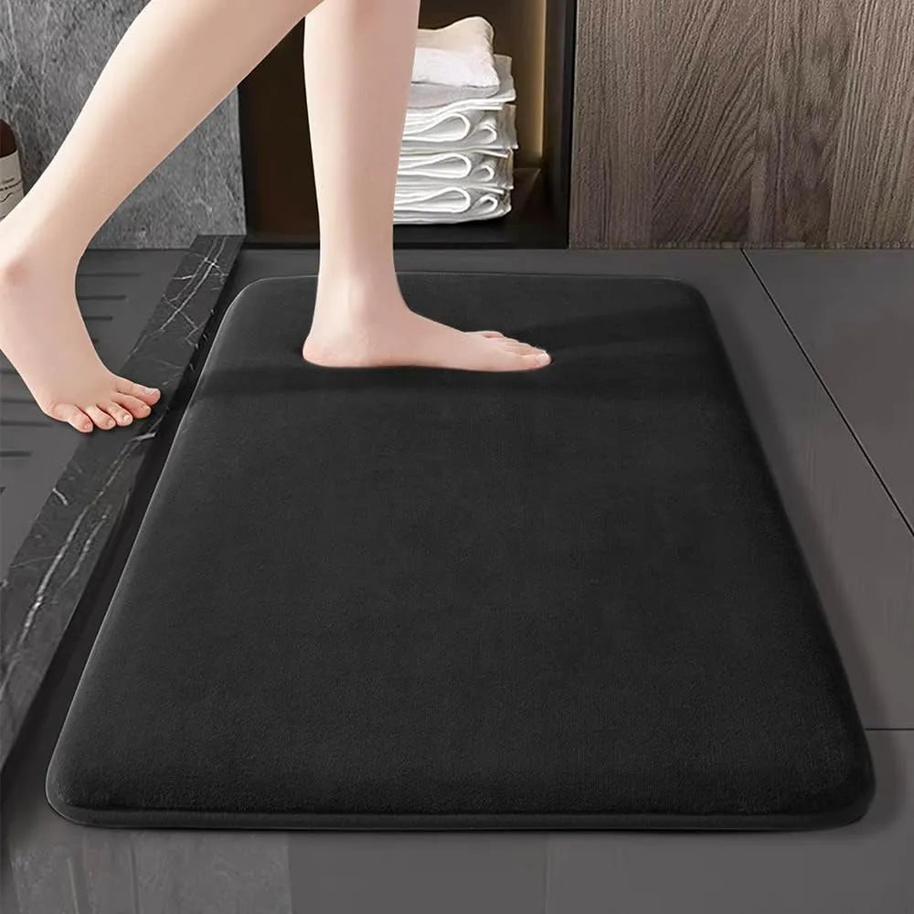 Plush Anti-Slip Bathroom Floor Mat Soft Shower Mat