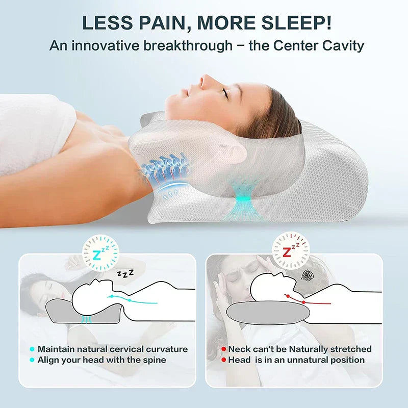 Contour Memory Foam Neck Pillow