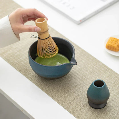 Authentic Green Tea Ceramic Matcha Bowl Standard Size