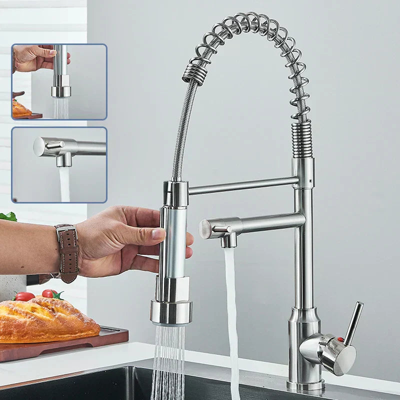Flexible 360° Rotating Kitchen Faucet Mixer Tap