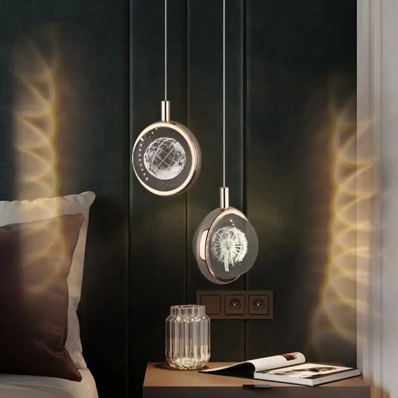 Colorful Crystal LED Mood Table Lamp