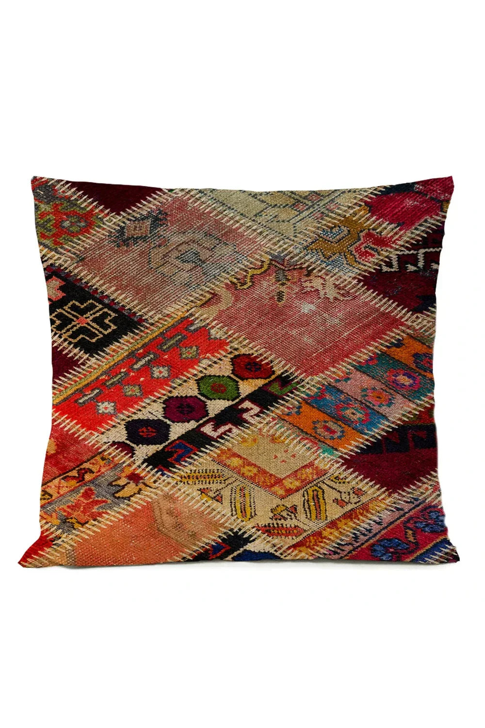 Colorful Global Pattern Pillow Cover