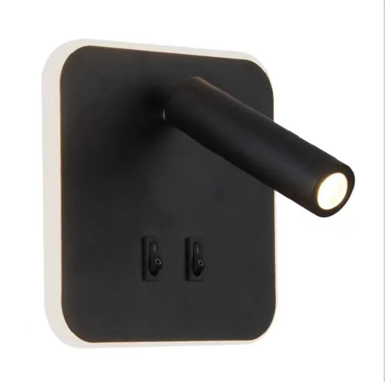 Adjustable LED Wall Light - Warm to Cool White Aluminium Sconce