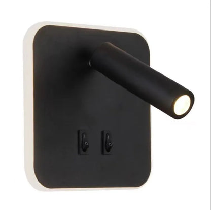 Adjustable LED Wall Light - Warm to Cool White Aluminium Sconce