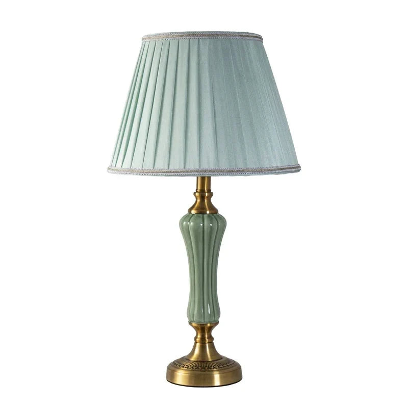 Simple Ceramic Bedside Table Lamp - Cofik