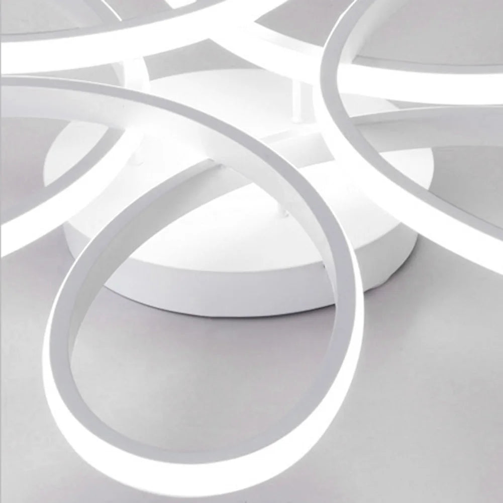 Stylish LED Floral Ceiling Light Fixtures