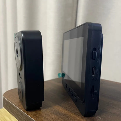 Wireless Smart Doorbell with 4.3 Display and Night View