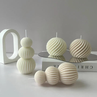 Unique Fragrant Candle Golf Ball Shape Home Decor