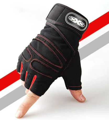 Durable Gym Gloves with Wrist Protection