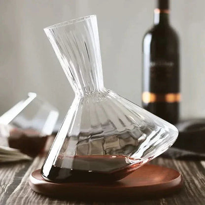 Luxury Clear Glass Wine Decanter 1L