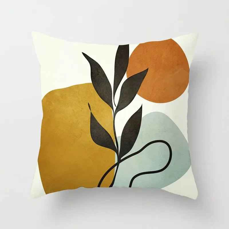 Soft Floral Pillow Cover