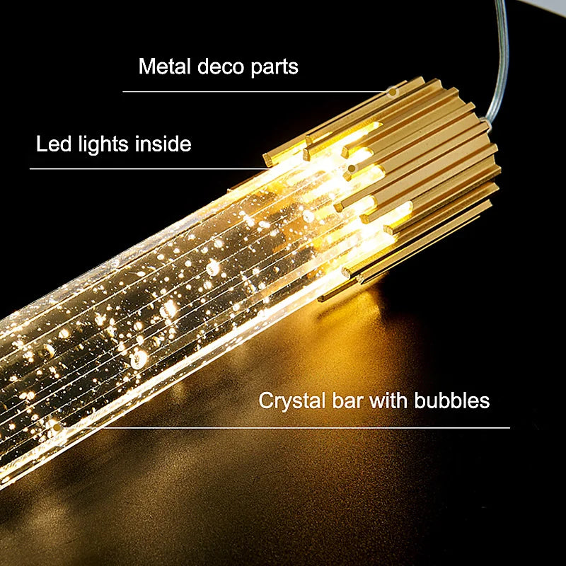 Luxurious Crystal Droplet Chandelier
