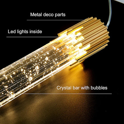 Luxurious Crystal Droplet Chandelier