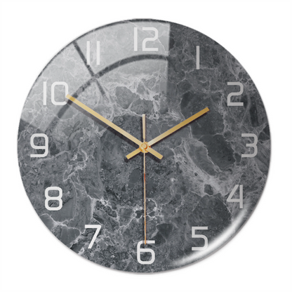 Quiet Luxury Marble Wall Clock