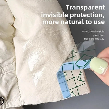 Clear Shirt Collar Protector Stickers