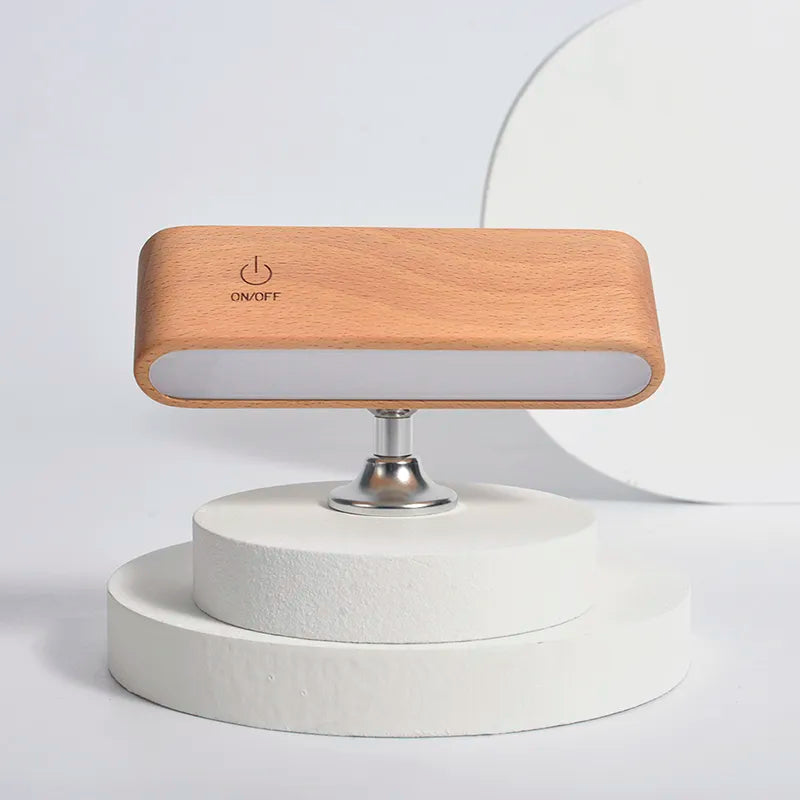 Adjustable Desk Wooden USB LED Nightlight