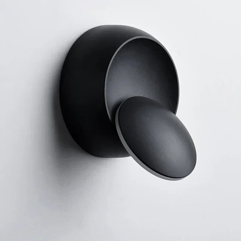 Simple Round Glass Wall Light