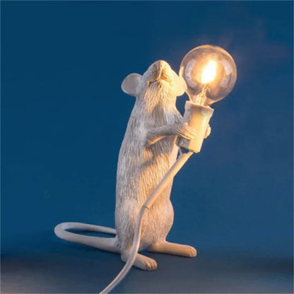 Compact Dark Office Table Lamp