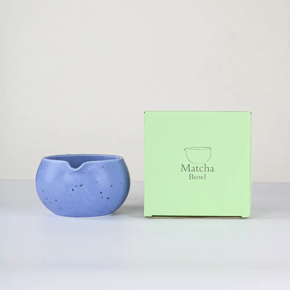 Traditional Japanese Green Tea Ceramic Bowl