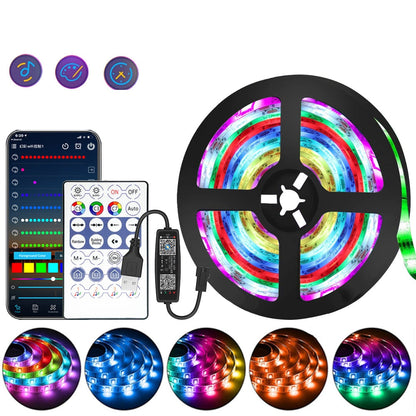 Colorful Flexible LED Tape Light – 5V